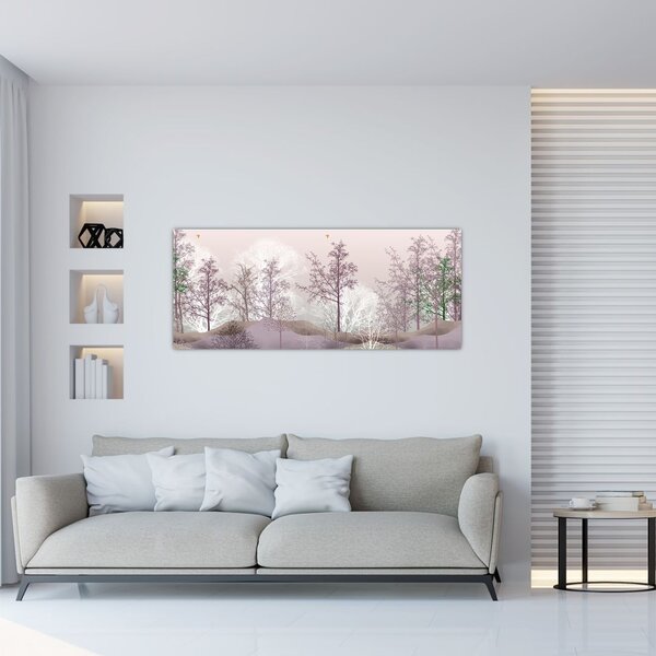 Slika šume (120x50 cm)