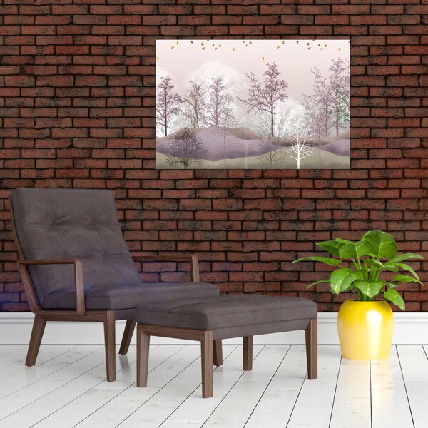 Slika šume (90x60 cm)