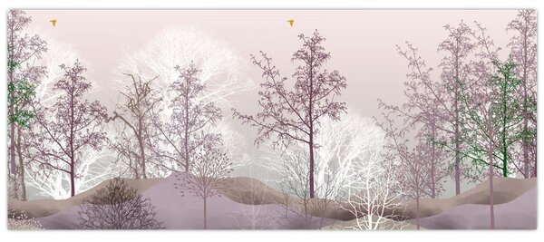 Slika šume (120x50 cm)