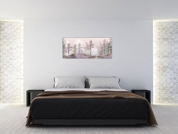 Slika šume (120x50 cm)