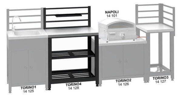 Pribor za roštilj Torino 4 – Cattara