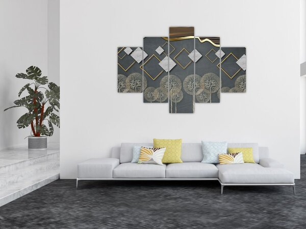 Slika apstrakcije (150x105 cm)