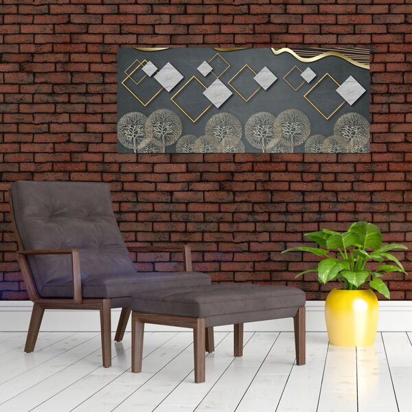 Slika apstrakcije (120x50 cm)