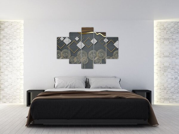 Slika apstrakcije (150x105 cm)