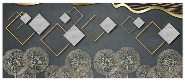 Slika apstrakcije (120x50 cm)