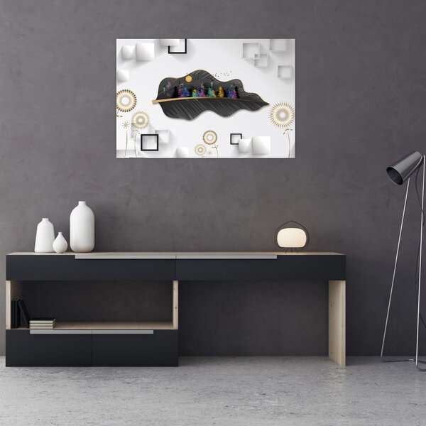 Slika apstrakcije (90x60 cm)