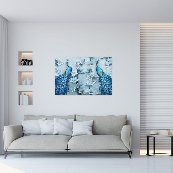 Slika paunova (90x60 cm)
