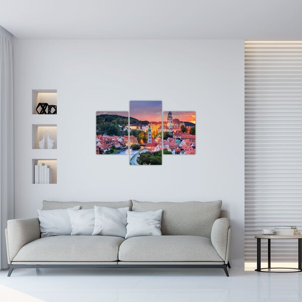 Slika - Český Krumlov (90x60 cm)