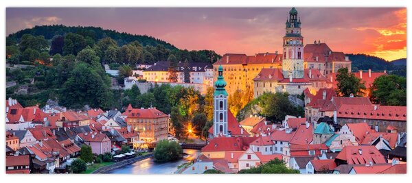 Slika - Český Krumlov (120x50 cm)