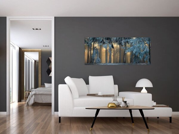 Slika snježne šume (120x50 cm)