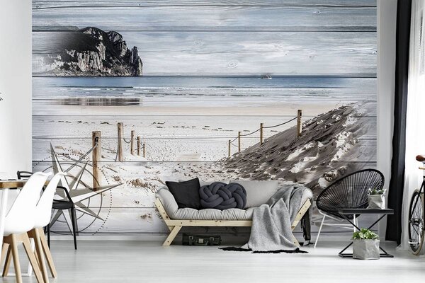 Foto tapeta - Ulaz na plažu - imitacija ploče (152,5x104 cm)