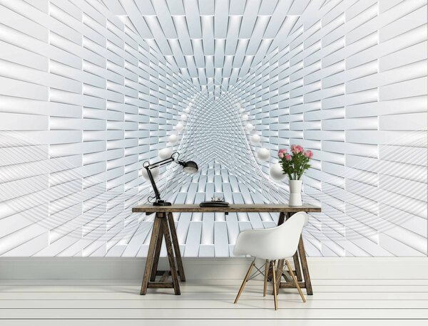 Foto tapeta - Hodnik 3D (152,5x104 cm)