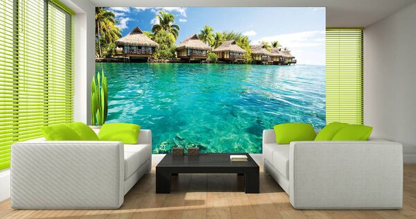 Foto tapeta - Maldivi (152,5x104 cm)