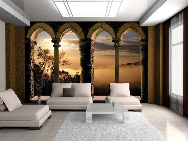Foto tapeta - Rimski prozori (152,5x104 cm)