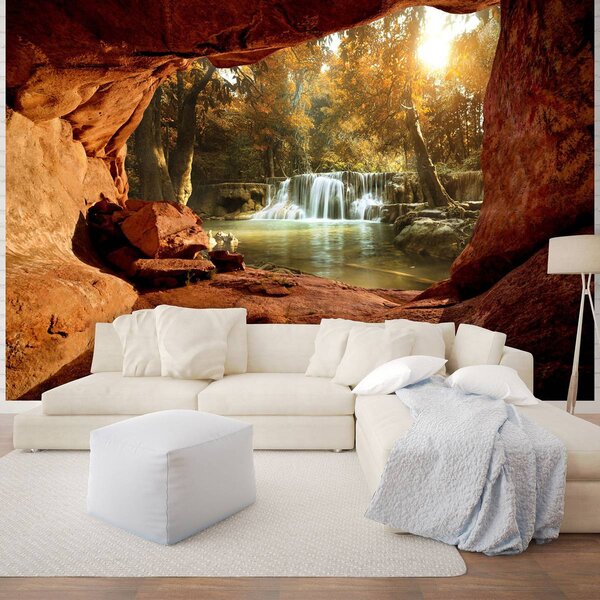 Foto tapeta - Kanjon - šuma (152,5x104 cm)