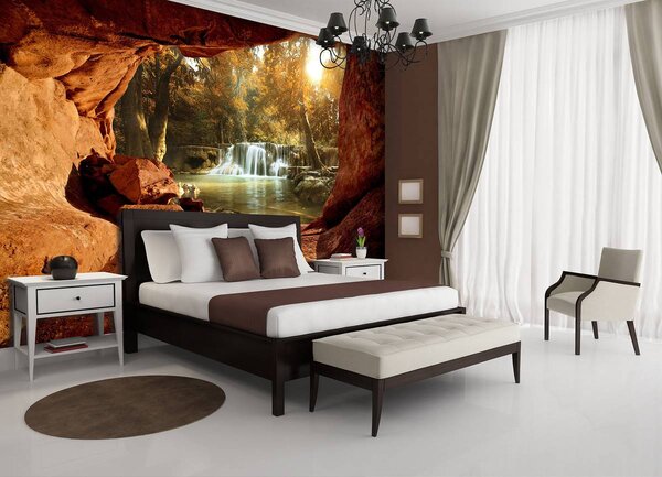 Foto tapeta - Kanjon - šuma (152,5x104 cm)