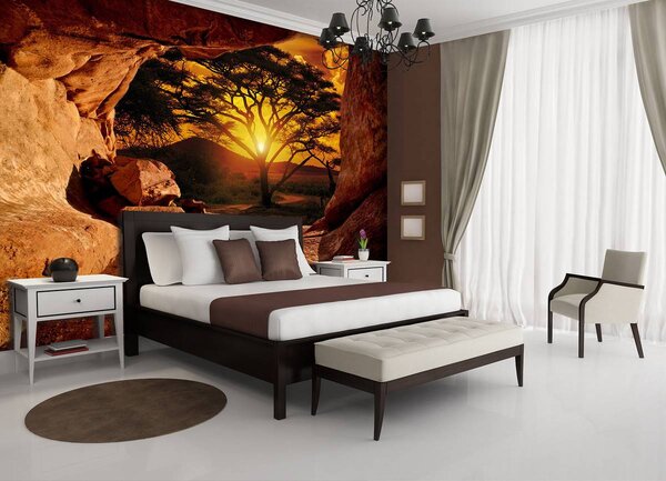 Foto tapeta - Kanjon - zalazak sunca (152,5x104 cm)