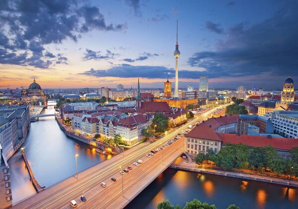 Foto tapeta - Panorama Berlina (152,5x104 cm)