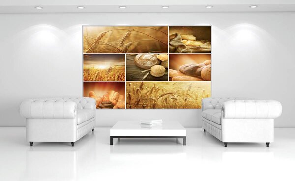 Foto tapeta - Svježe pecivo (152,5x104 cm)