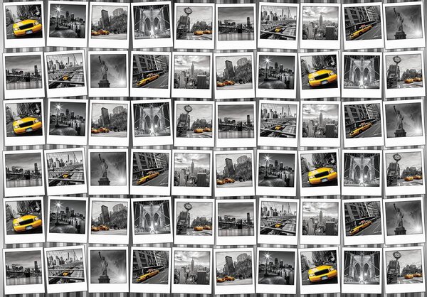 Foto tapeta - Fotografije iz New Yorka (152,5x104 cm)