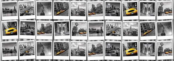 Foto tapeta - Fotografije iz New Yorka (152,5x104 cm)
