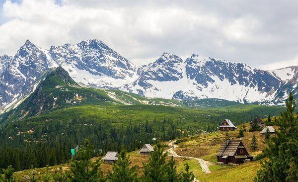 Foto tapeta - Slikovite Tatre (152,5x104 cm)