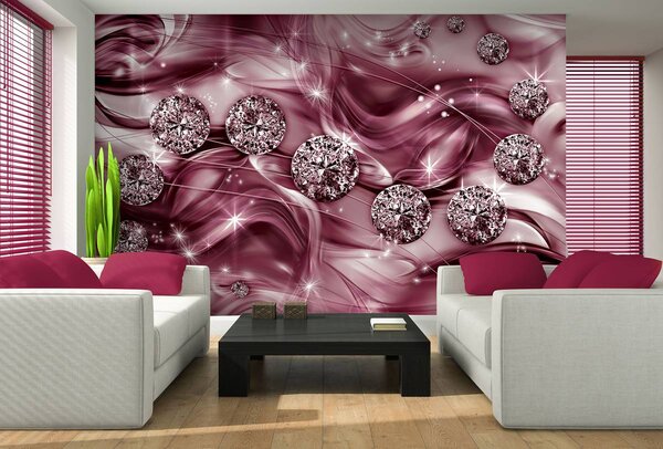 Foto tapeta - Dijamant apstrakcija (152,5x104 cm)