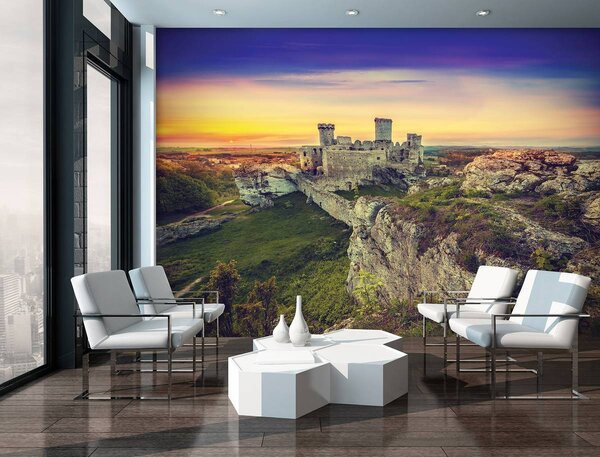 Foto tapeta - Ruševine dvorca (152,5x104 cm)