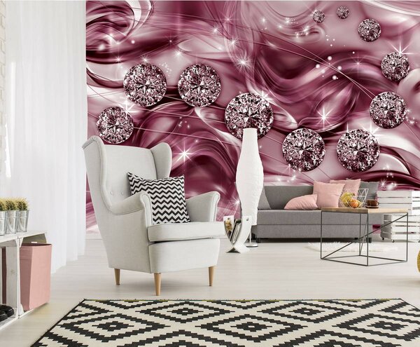 Foto tapeta - Dijamant apstrakcija (152,5x104 cm)