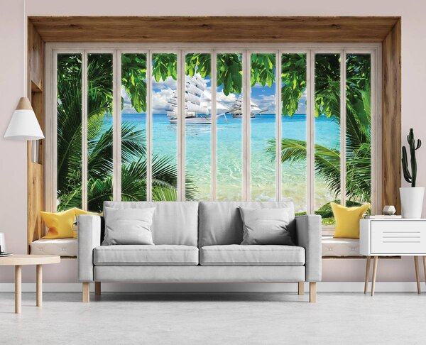 Foto tapeta - Pogled na ocean (152,5x104 cm)
