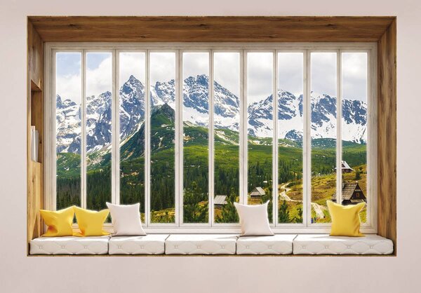 Foto tapeta - Pogled na planine (152,5x104 cm)