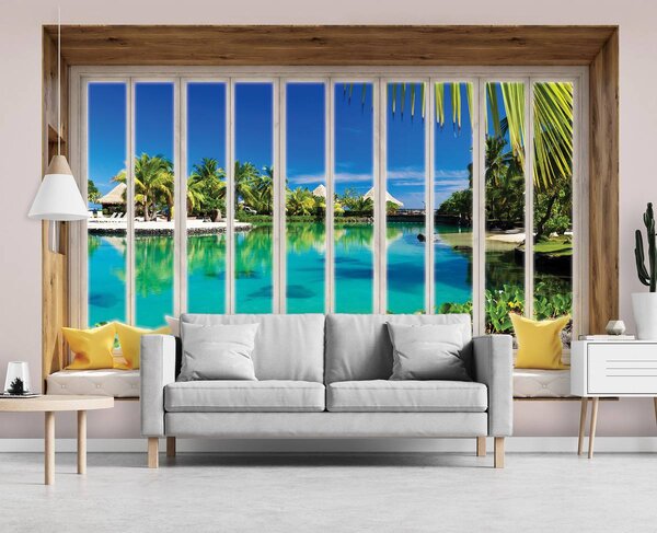 Foto tapeta - Prozor na Havajima (152,5x104 cm)