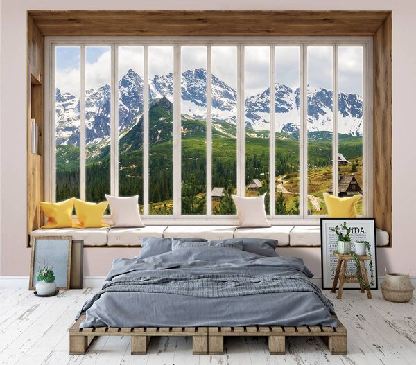 Foto tapeta - Pogled na planine (152,5x104 cm)