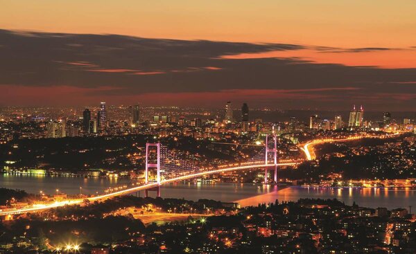 Foto tapeta - Pogled na River City (152,5x104 cm)