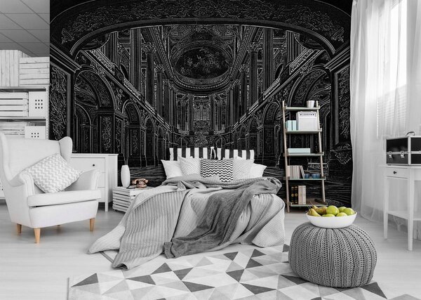 Foto tapeta - Velika dvorana dvorane u Versailleu (152,5x104 cm)