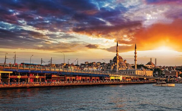 Foto tapeta - Istanbul City Urban (152,5x104 cm)