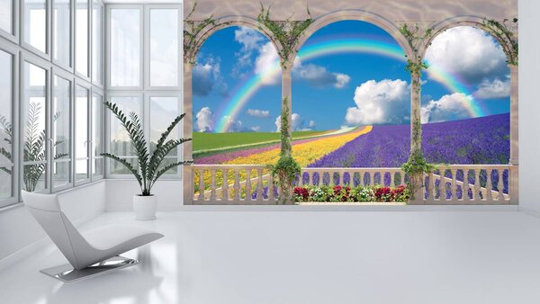 Foto tapeta - Lukovi - krajolik (152,5x104 cm)