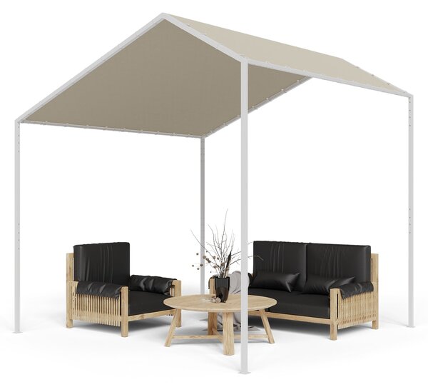 Blumfeldt La Rochelle Gazebo, kosi krov, UV 50+, aluminijski okvir, poliesterski pokrov