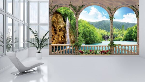 Foto tapeta - Svod - jezero (152,5x104 cm)