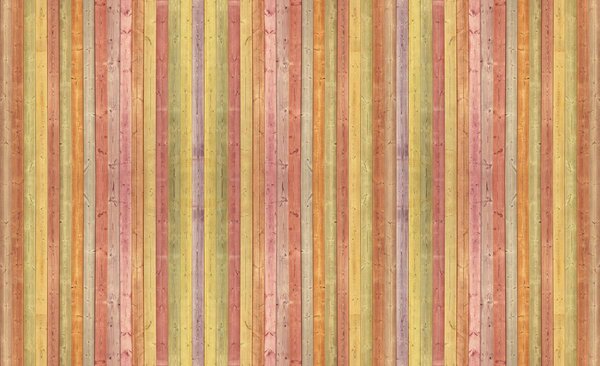 Foto tapeta - Tekstura - Obojene daske (152,5x104 cm)