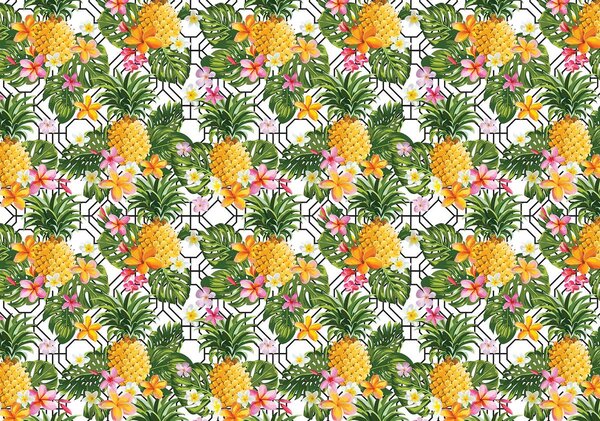 Foto tapeta - Ananas (152,5x104 cm)
