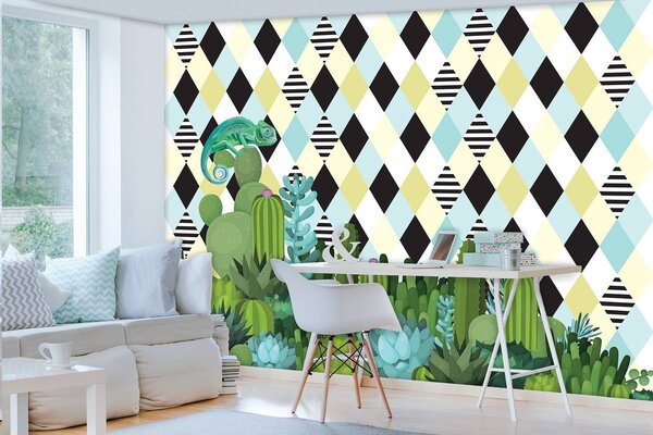 Foto tapeta - Kameleon (152,5x104 cm)