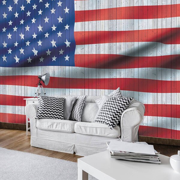 Foto tapeta - Američka zastava (152,5x104 cm)