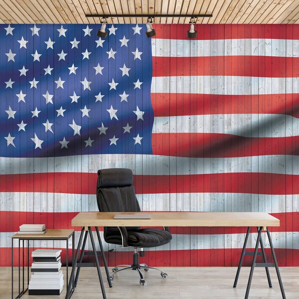 Foto tapeta - Američka zastava (152,5x104 cm)