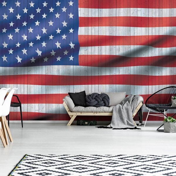 Foto tapeta - Američka zastava (152,5x104 cm)