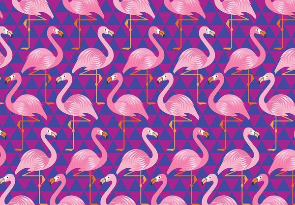 Foto tapeta - Flamingo (152,5x104 cm)