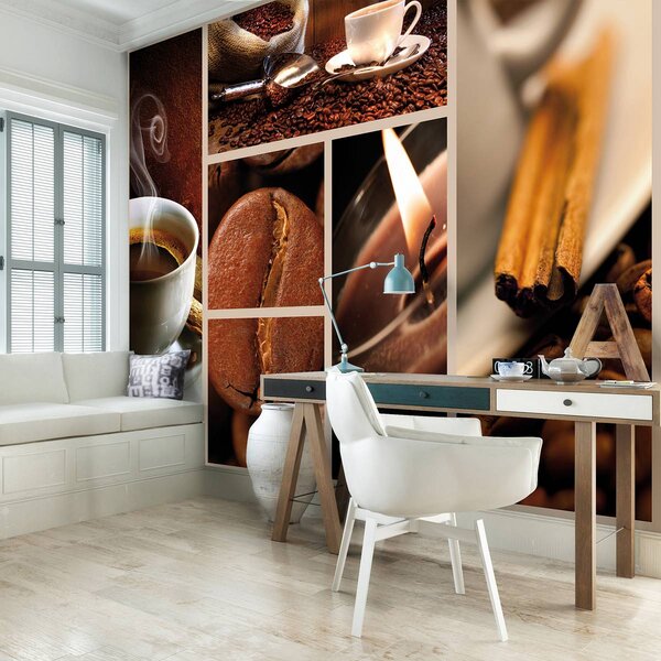 Foto tapeta - Zrna kave (152,5x104 cm)