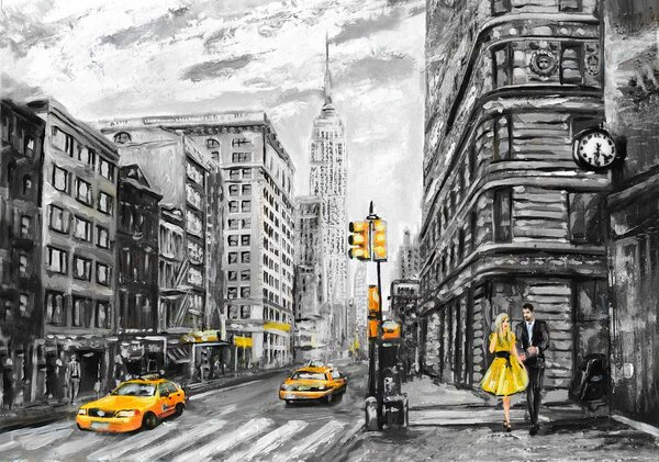 Foto tapeta - New York (152,5x104 cm)