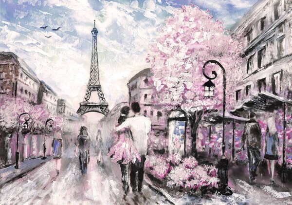 Foto tapeta - Pariz (152,5x104 cm)