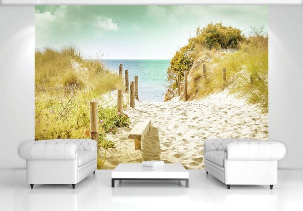 Foto tapeta - Plaža (152,5x104 cm)